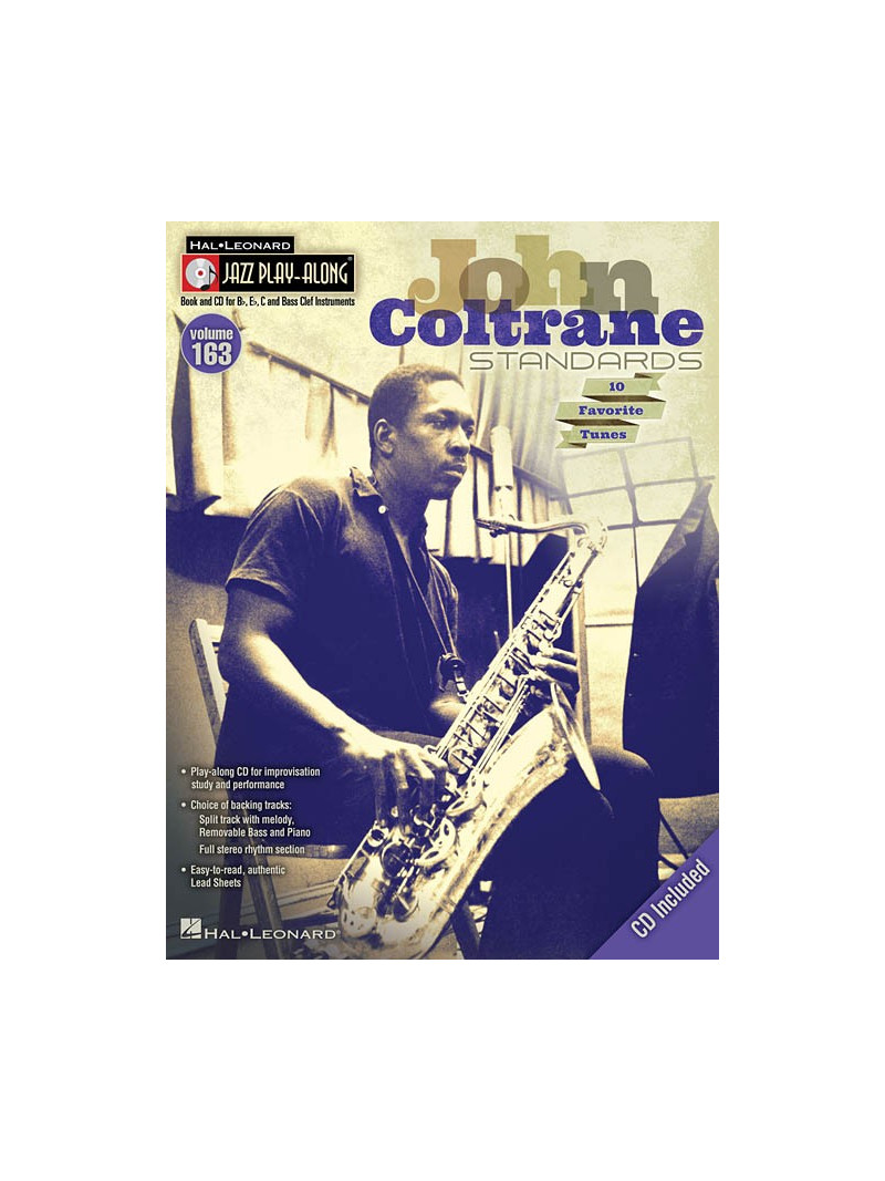 Jazz Play-Along Volume 163: John Coltrane Standards (book/CD)