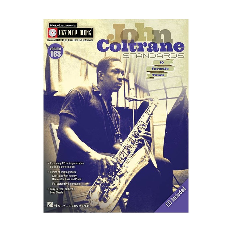 Jazz Play-Along Volume 163: John Coltrane Standards (book/CD)