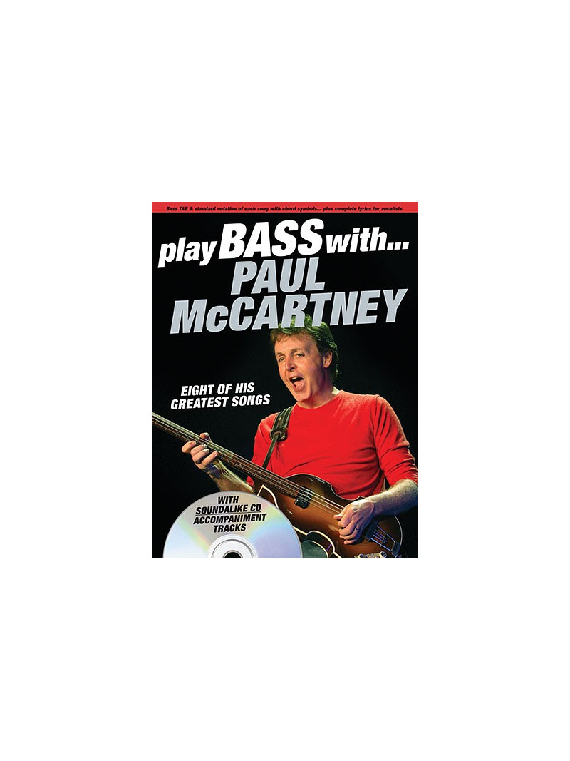 Play Bass with Paul McCartney (book/CD)