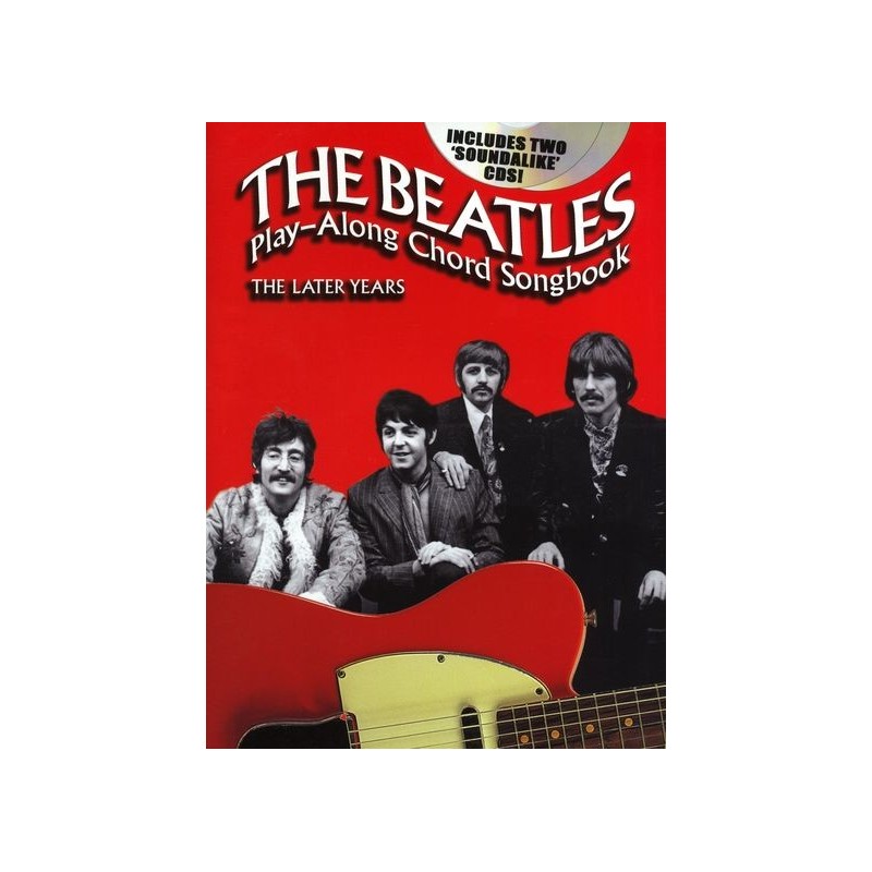 Play-Along Chord Songbook - The Later Years (book/CD)