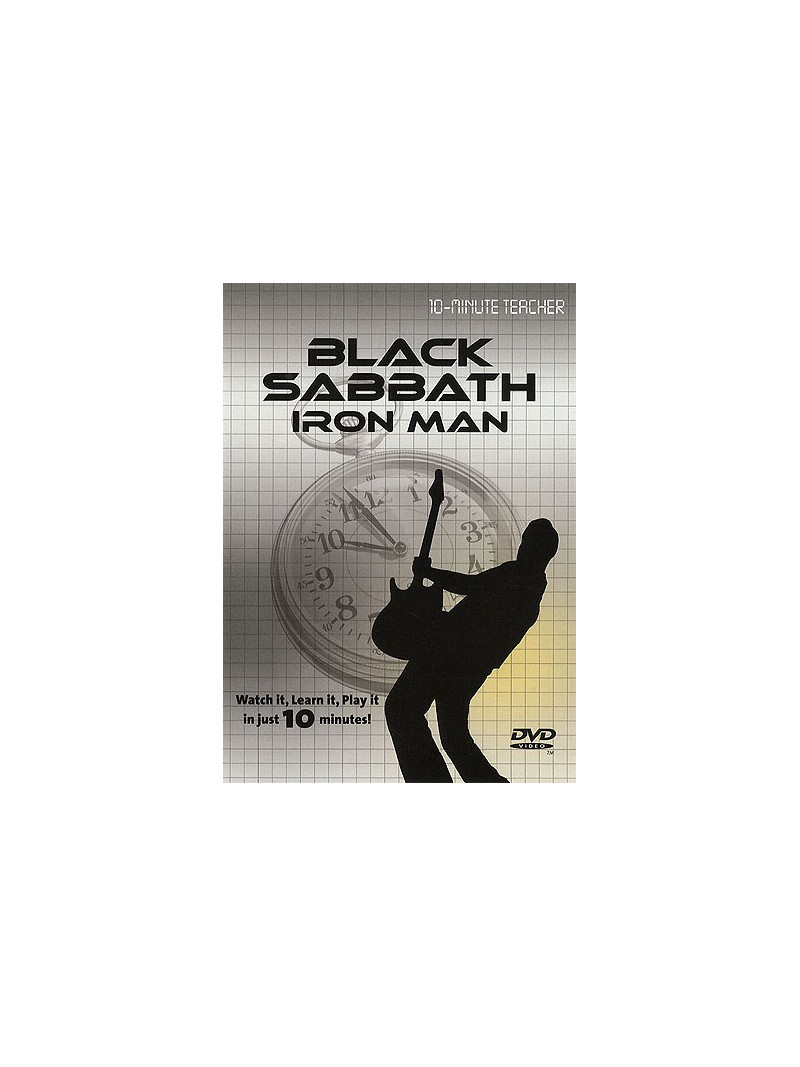 10-Minute Teacher: Black Sabbath - Iron Man (DVD)