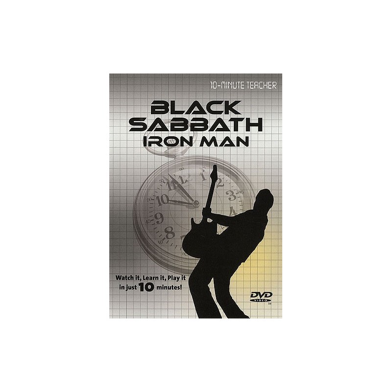 10-Minute Teacher: Black Sabbath - Iron Man (DVD)