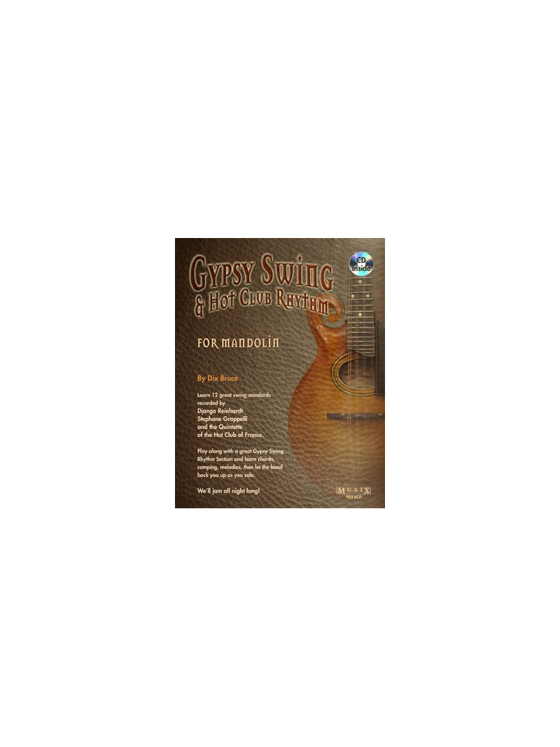 Gypsy Swing & Hot Club Rhythm - Mandolin (book/CD)