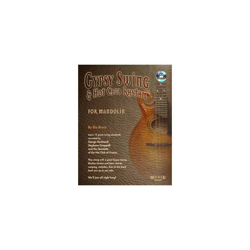 Gypsy Swing & Hot Club Rhythm - Mandolin (book/CD)