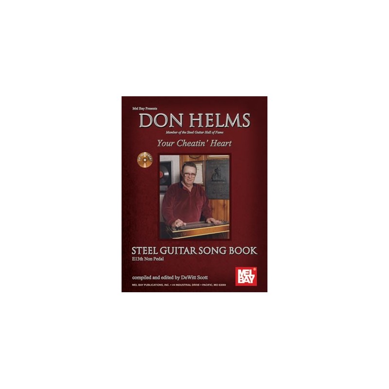 Your Cheatin' Heart - Steel Guitar Song Book (Book/CD)
