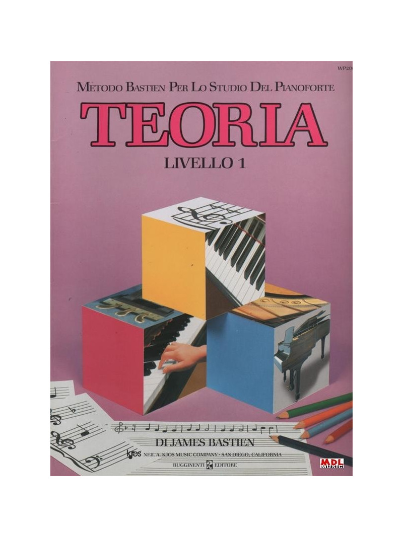 Metodo per lo studio del pianoforte : Teoria - Livello 1