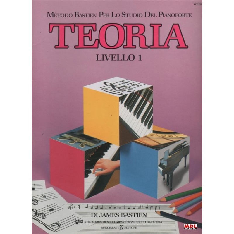 Metodo per lo studio del pianoforte : Teoria - Livello 1