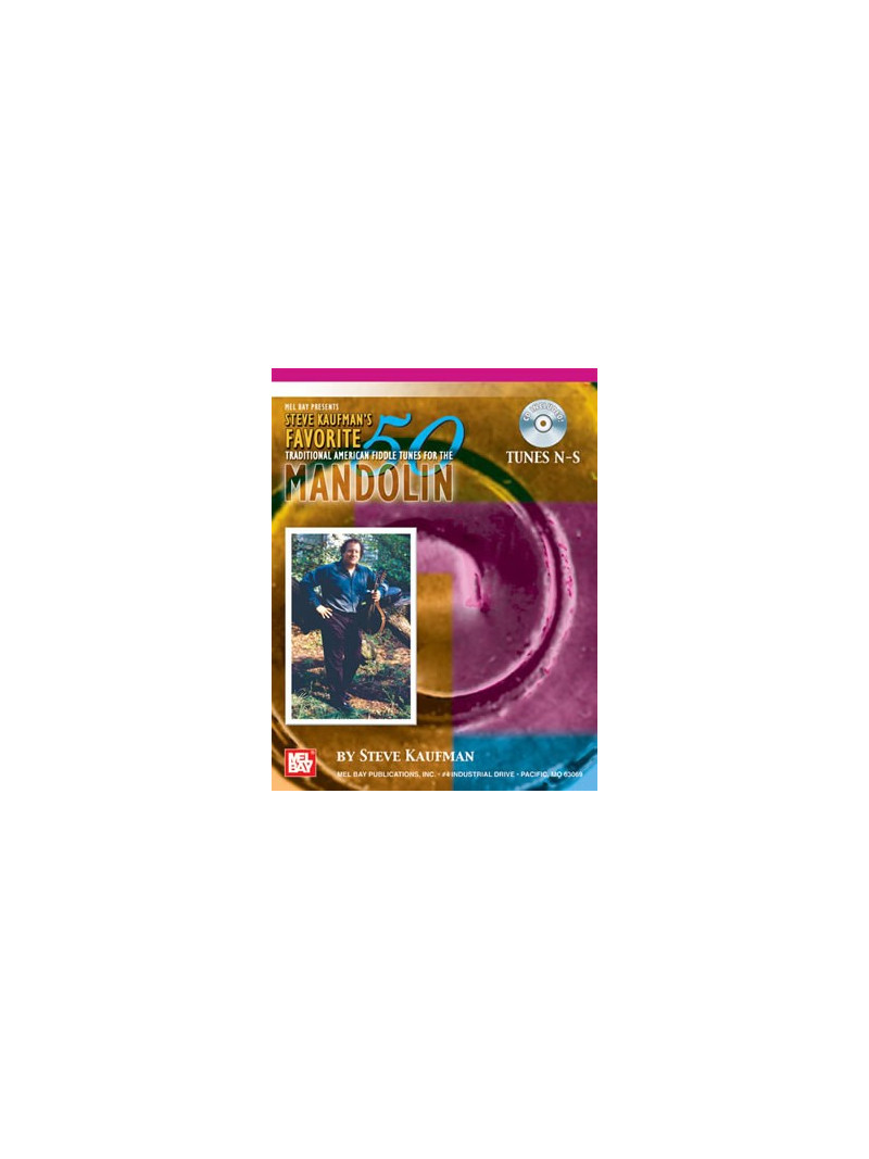 Steve Kaufman's Favorite 50 Mandolin, Tunes N-S (book/CD)