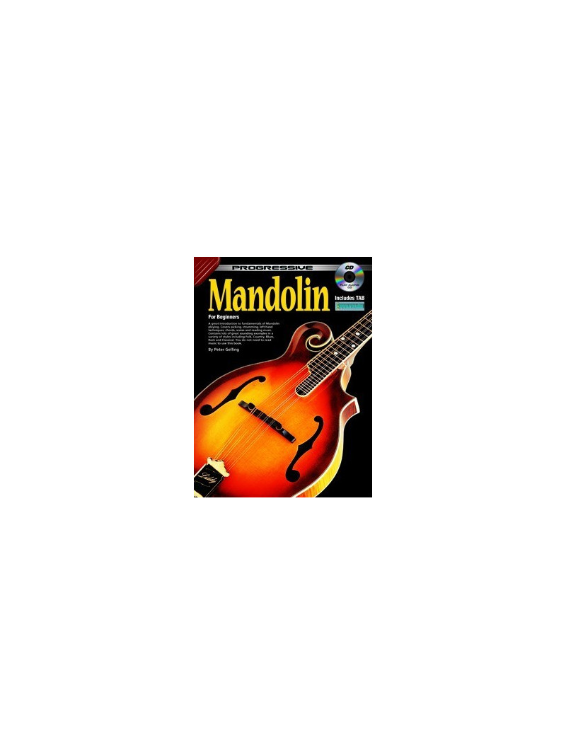 Progressive Mandolin For Beginners (book/CD)