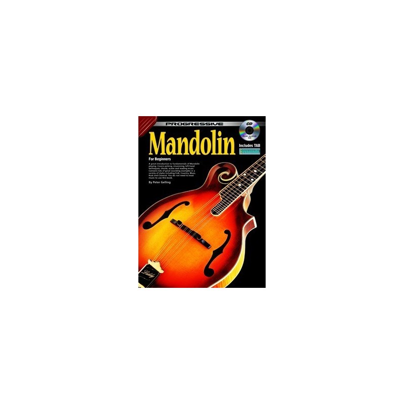 Progressive Mandolin For Beginners (book/CD)