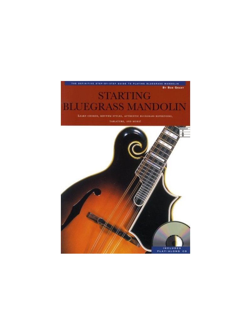 Starting Bluegrass Mandolin (book/CD)