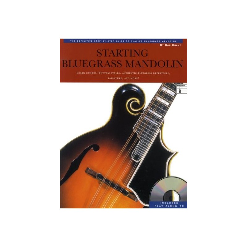 Starting Bluegrass Mandolin (book/CD)