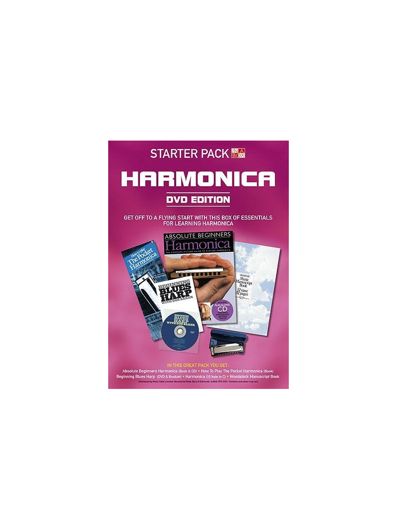 In A Box Starter Pack: Harmonica (DVD Edition)