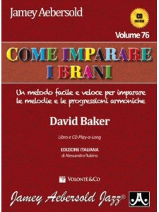 Aebersold Volume 76: Come imparare i brani (book/CD)
