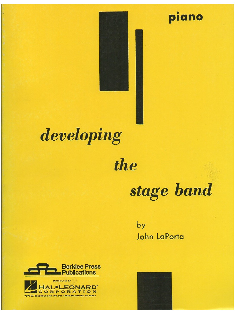 Developing the Stage Band (Piano)