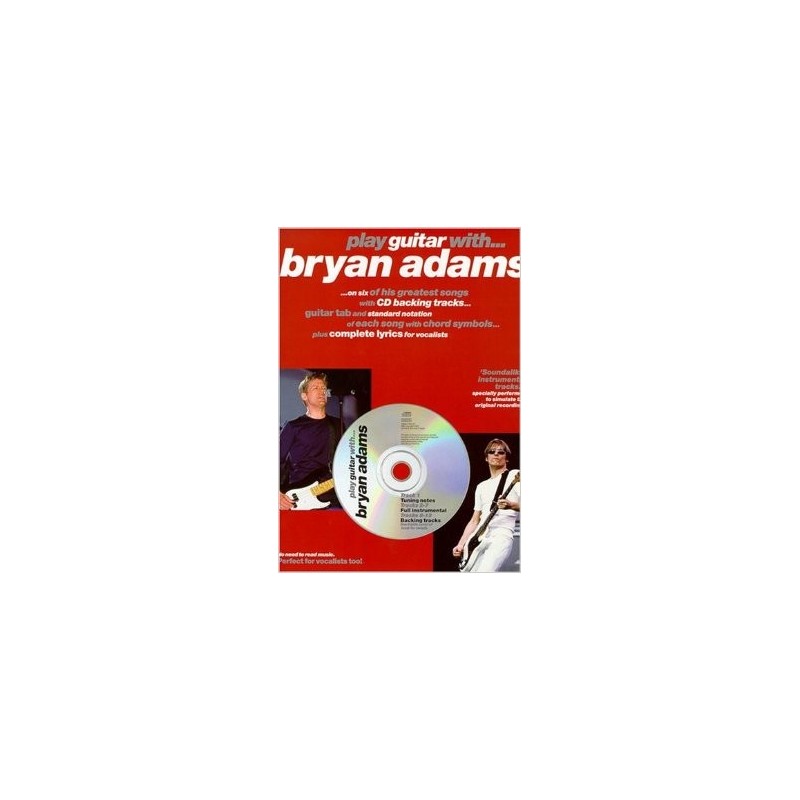 Play Guitar with Bryan Adams (book/CD play-along)