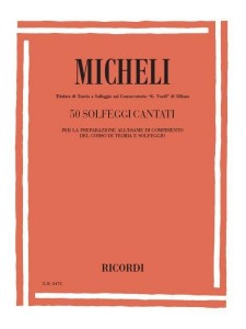 Micheli - 50 solfeggi cantati