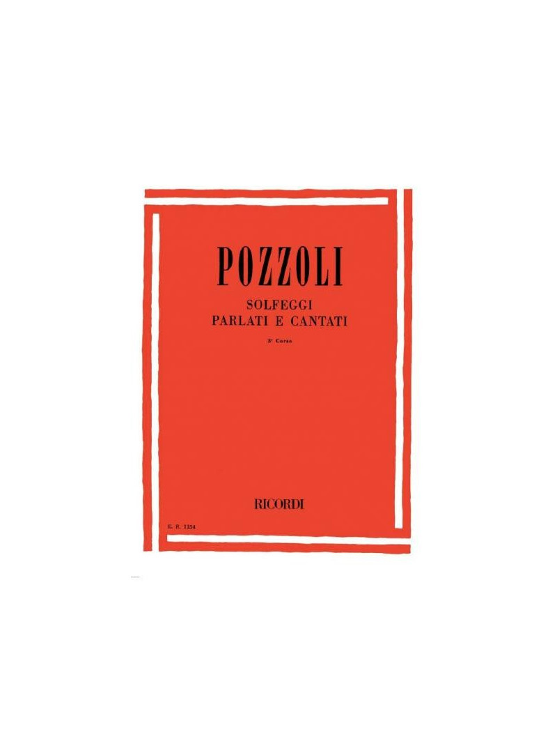 Solfeggi parlati e cantati - III Corso