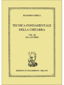Tecnica fondamentale della chitarra vol.3 - Gli accordi