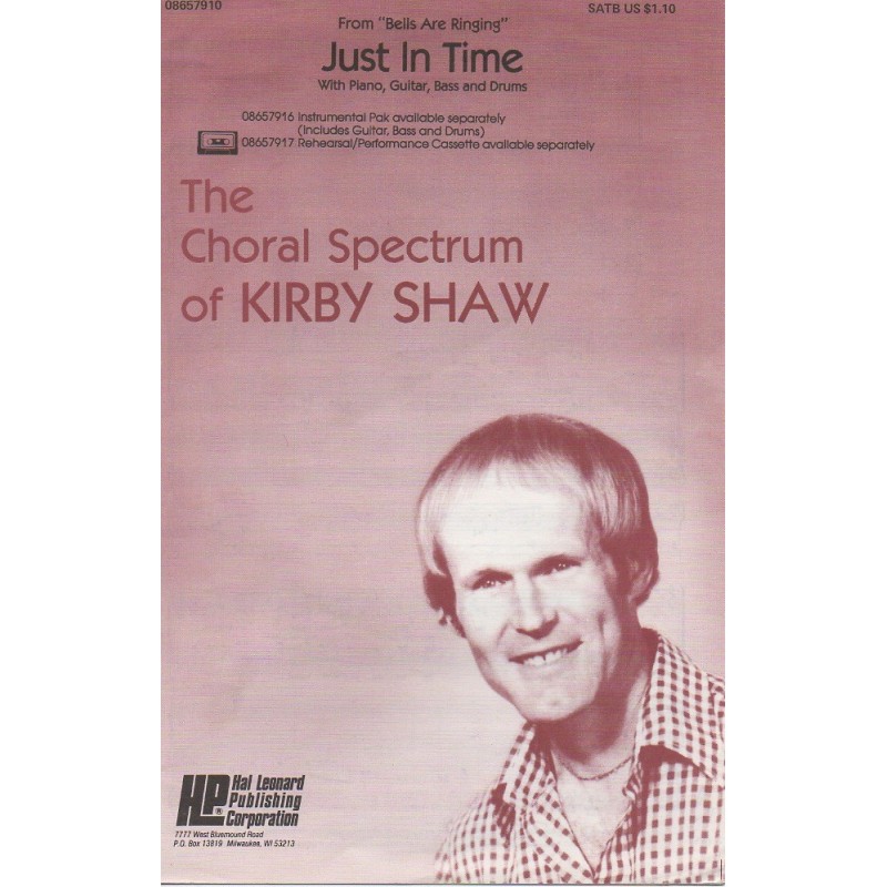 Just in Time (Choral)