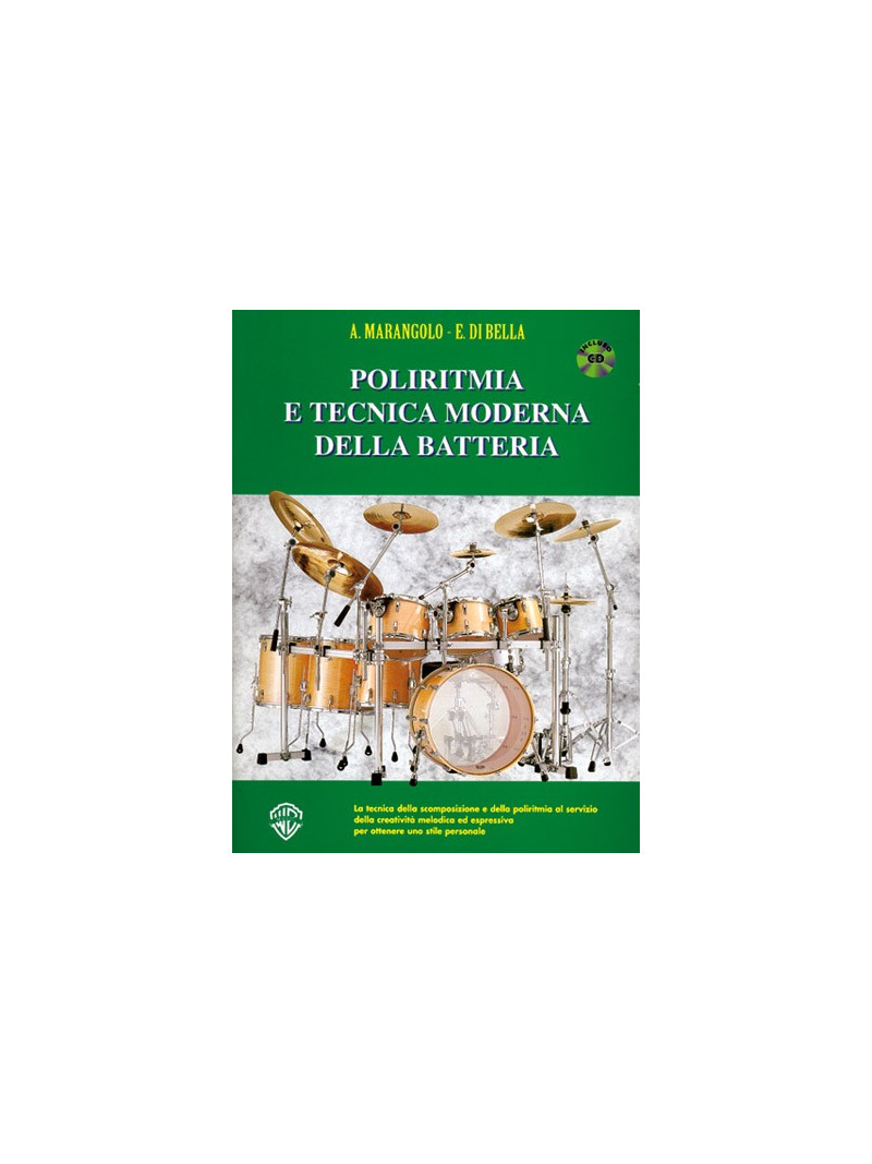 Poliritmia e Tecnica Moderna della Batteria (libro/CD)