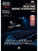 Realtime Movie Standards for Bass (book/CD MP3)