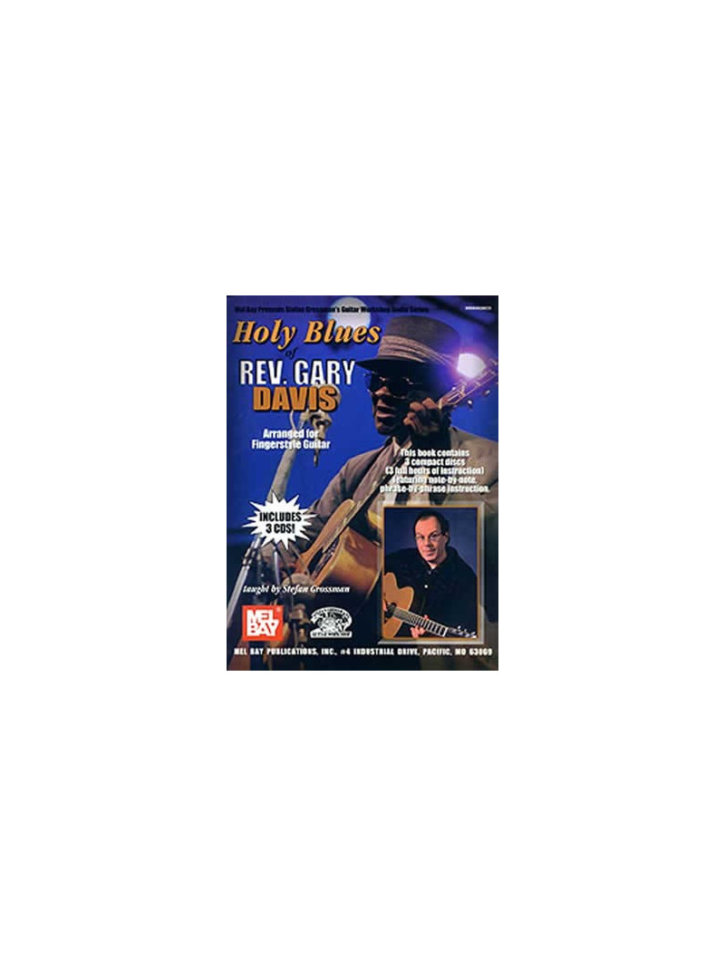 Holy Blues of Rev. Gary Davis (Book/3 CD)