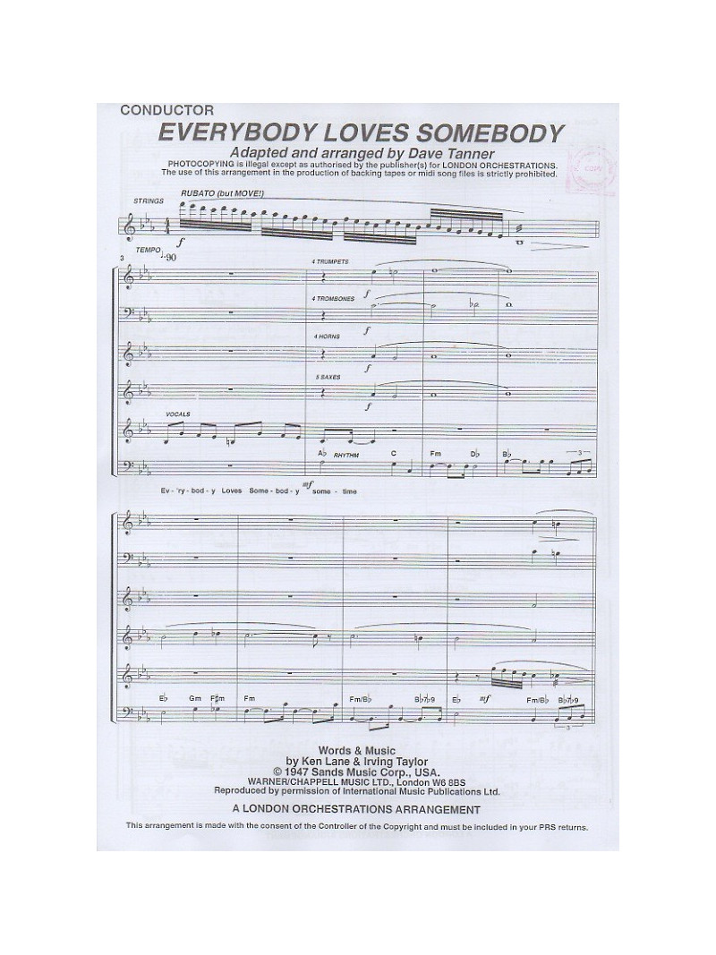 Everybody Loves Somebody