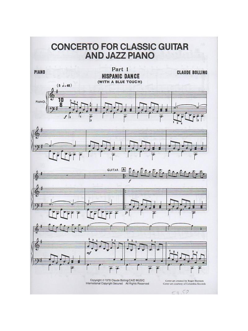 Concerto for Classical Guitar & Jazz Piano Trio