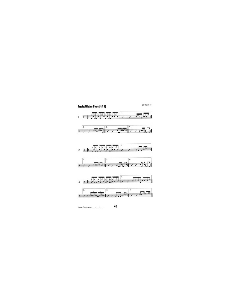 Funky Beats & Breaks For Drumset (Online Audio)