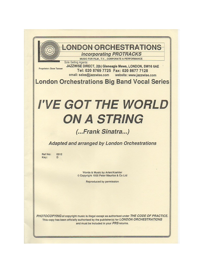 I've Got the World on a String