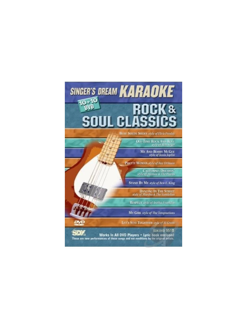 Singer's Dream Karaoke: Rock & Soul Classics (DVD)