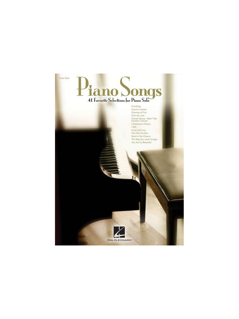 Piano Song: 41 Favorite Selections For Piano Solo
