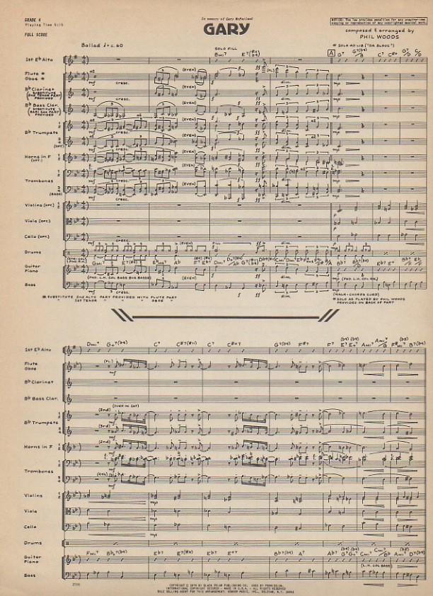 Phil Woods - Gary