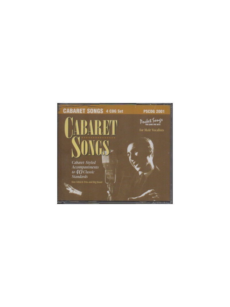Cabaret Songs - You Sing The Hits (4 CD sing-along