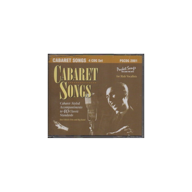 Cabaret Songs - You Sing The Hits (4 CD sing-along