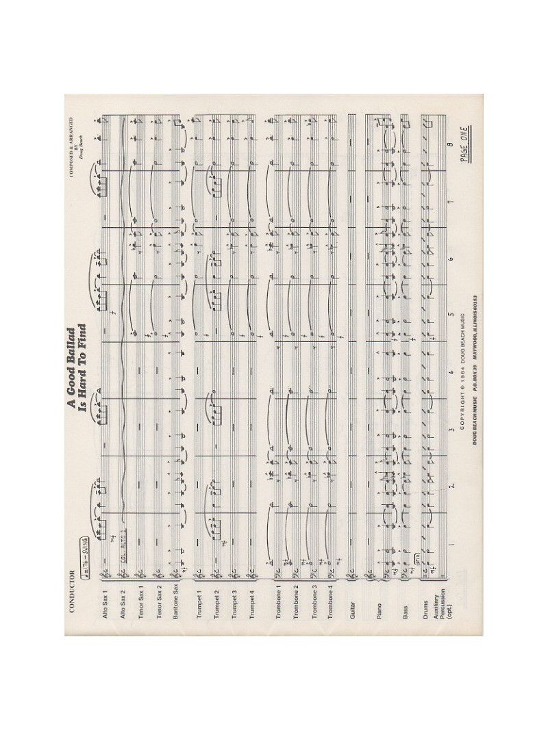 A Good ballad is hard to find