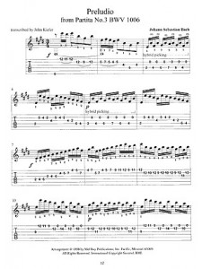 J. S. Bach for Electric Guitar (book/CD)