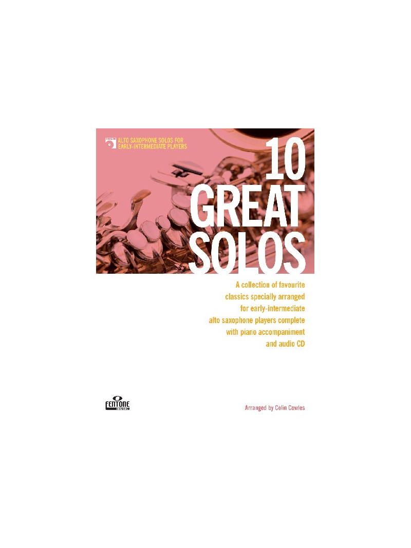10 Great Solos Alto Sax (book/CD)