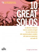 10 Great Solos Alto Sax (book/CD)