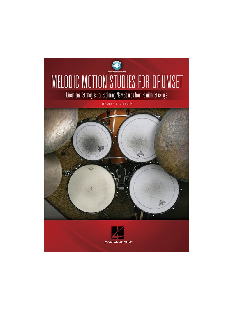 Melodic Motion Studies for Drumset (book/Audio Online)