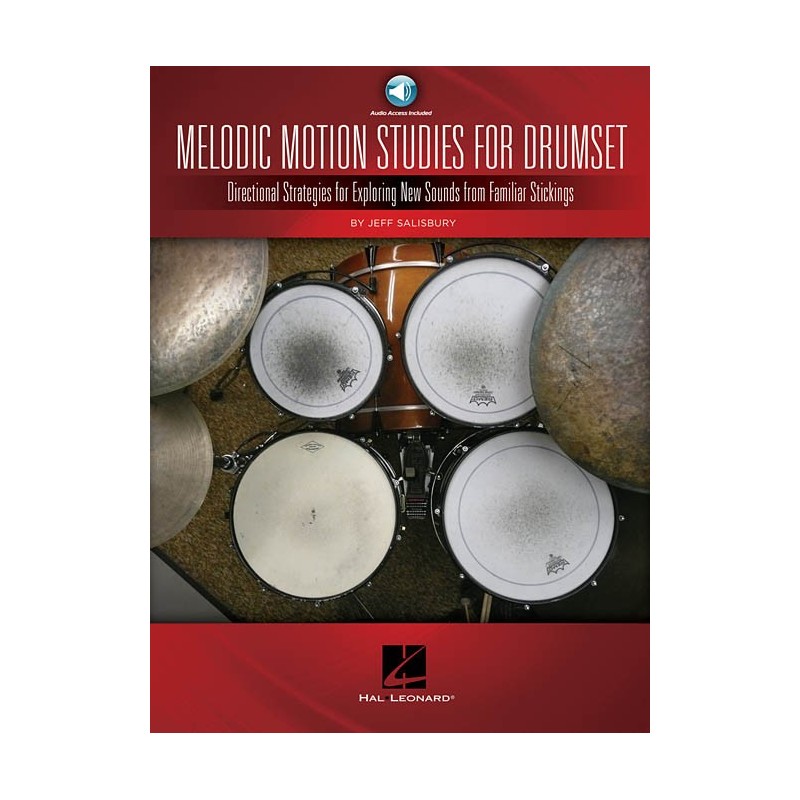 Melodic Motion Studies for Drumset (book/Audio Online)