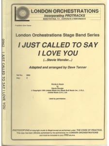 I Just Called to Say I Love You