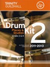 Trinity Guildhall: Drum Kit 2 - Grade 3/4 Pieces & Studies 2011 - 2013 (book/CD)