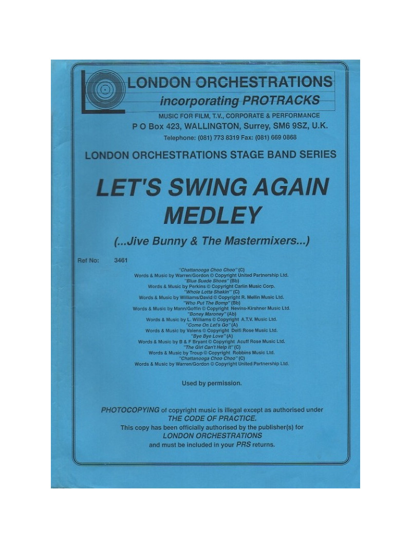 Let's Swing Again (Medley)