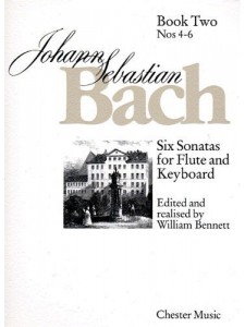 J.S. Bach: Six Sonatas For Flute And Keyboard Book Two Nos. 4-6