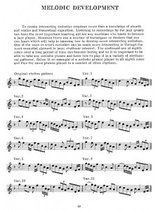 How to Create and Develop a Jazz Sax Solo