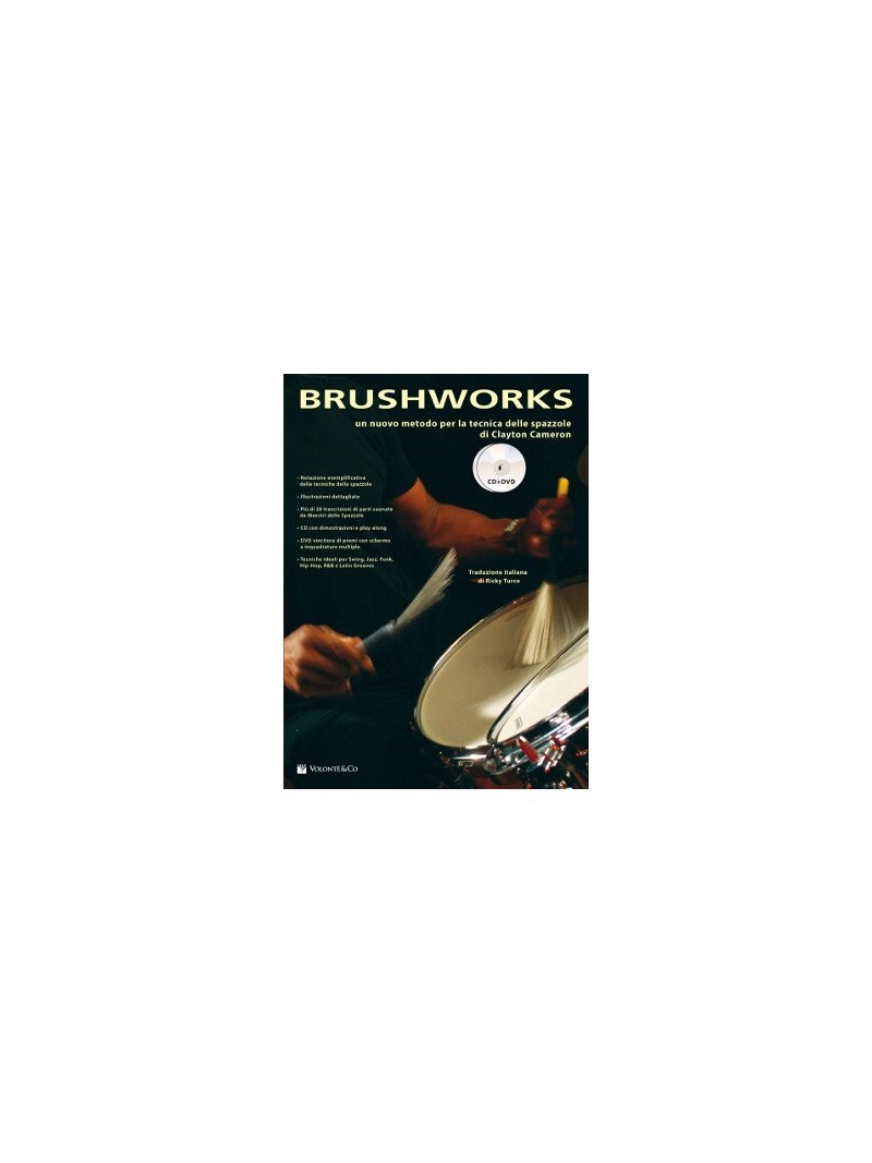 Brushworks - un nuovo metodo per la tecnica delle spazzole (book/CD/DVD)