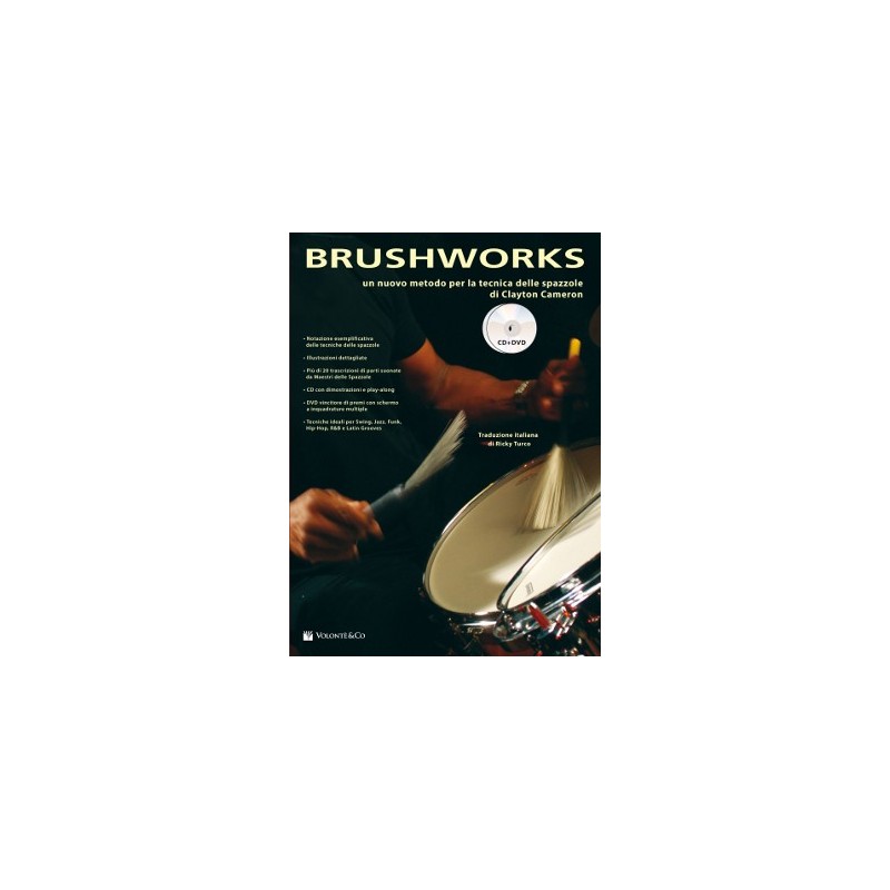 Brushworks - un nuovo metodo per la tecnica delle spazzole (book/CD/DVD)