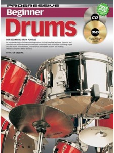 Progressive Beginner Drums (book/CD/DVD)